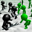 Battle Simulator Stickman Zombie game