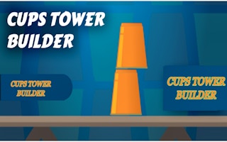 Image Cups Tower Builder