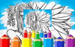 Image Fairy Coloring Pages