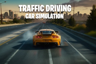 Image Traffic Driving Car Simulation